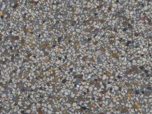 Béton désactivé blanc et marron